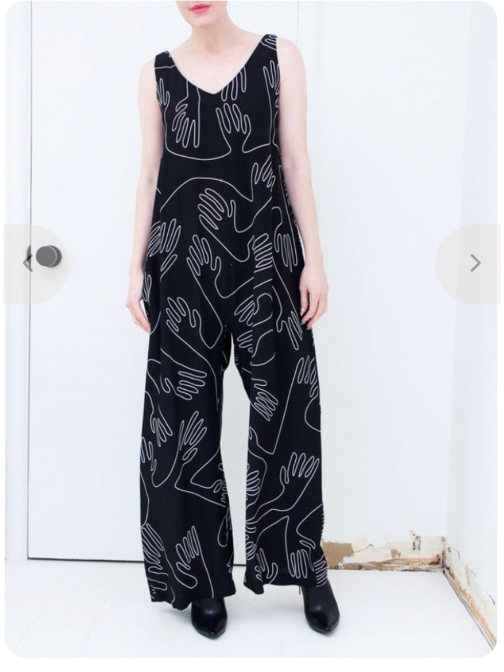Black Wide Leg Jumpsuit
